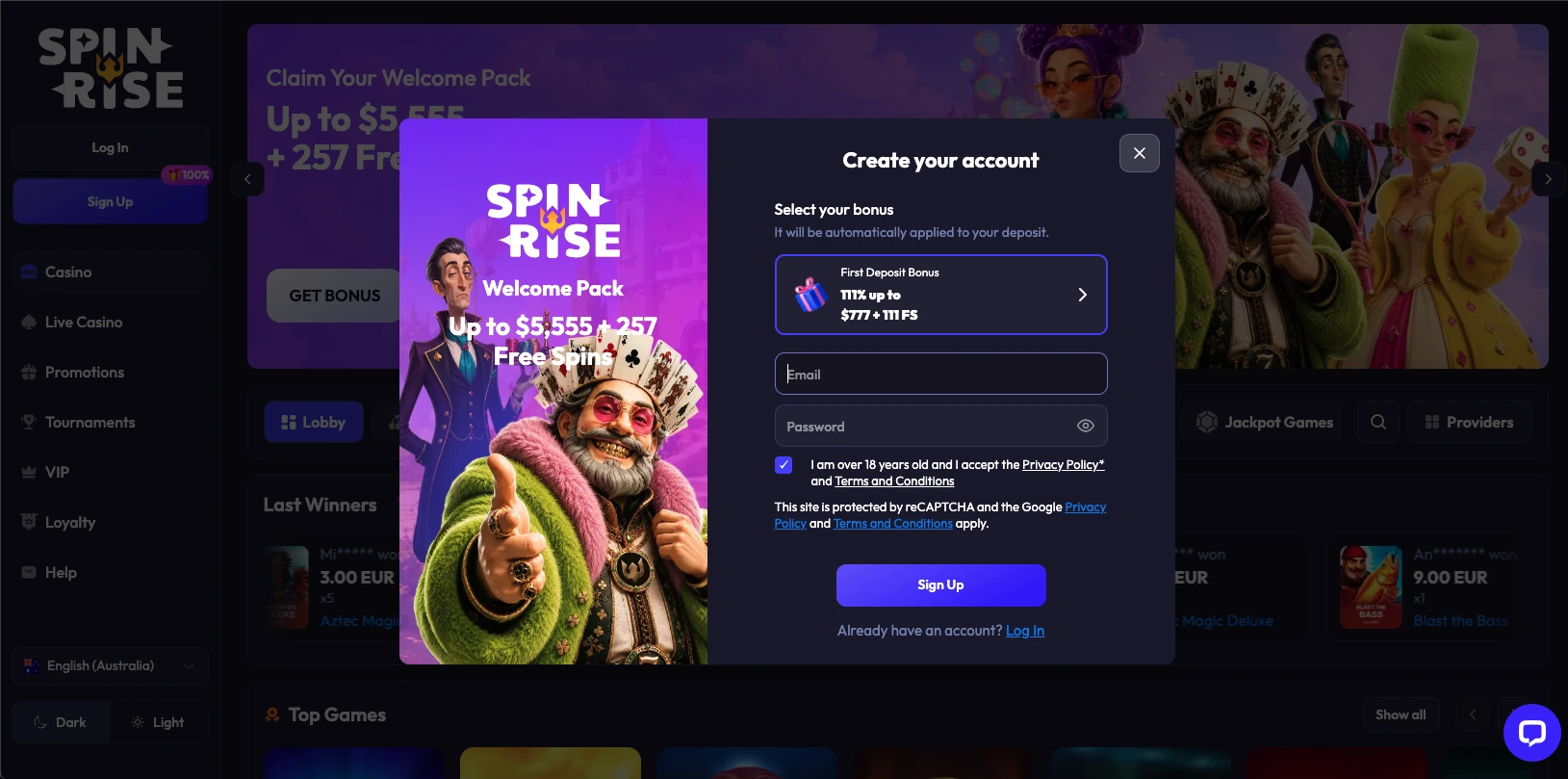 spinrise-register